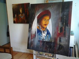 working_in_the_studio__Polvos